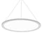Westgate 22in. LED Suspended Up/Down Clear Round Panel Light, 40W SRPL-40W-MCT-D - alternate 2